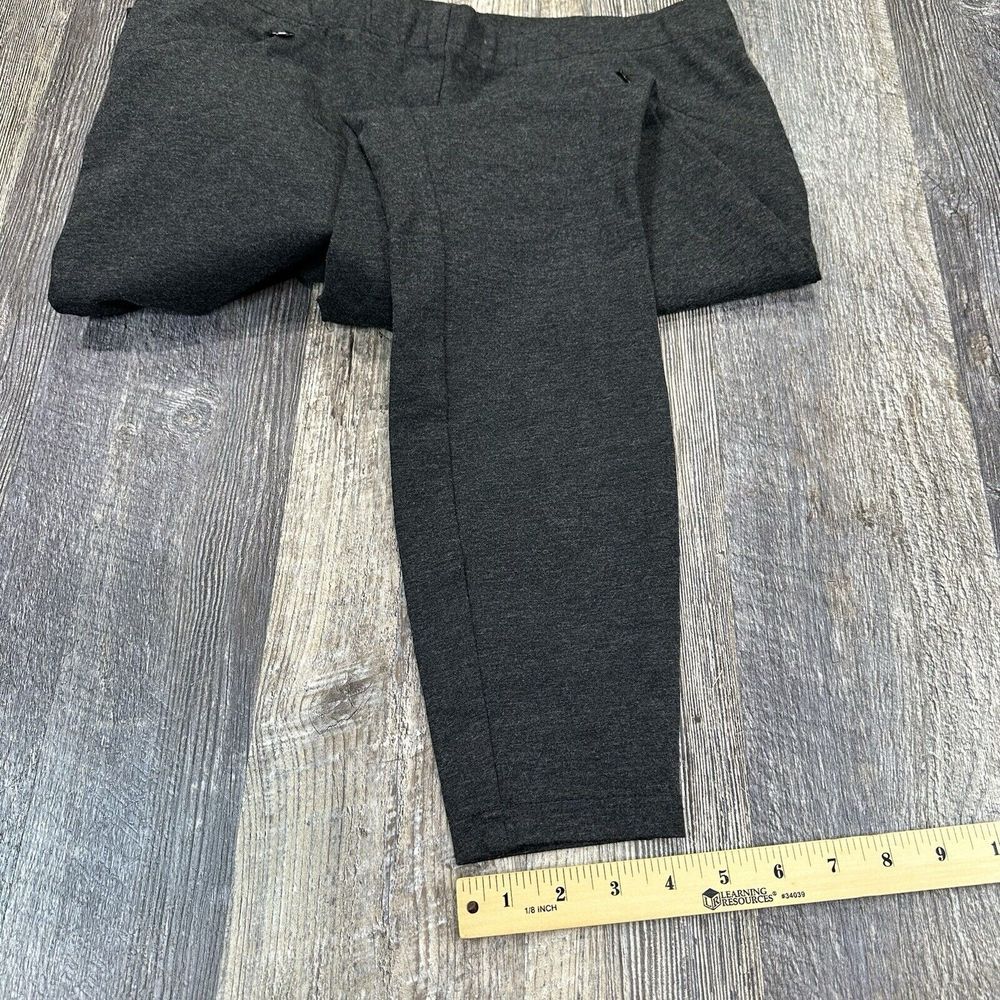J. Jill Women's Size M Gray Ponte Knit Leggings Pants Stretch Pull On‎ Pockets - Picture 12 of 13